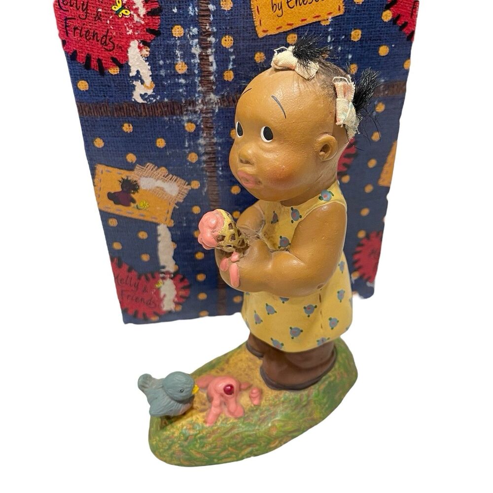 Vintage Enesco Melly & Friends June Somerford Dee Dee Figurine 133361 W/ Box